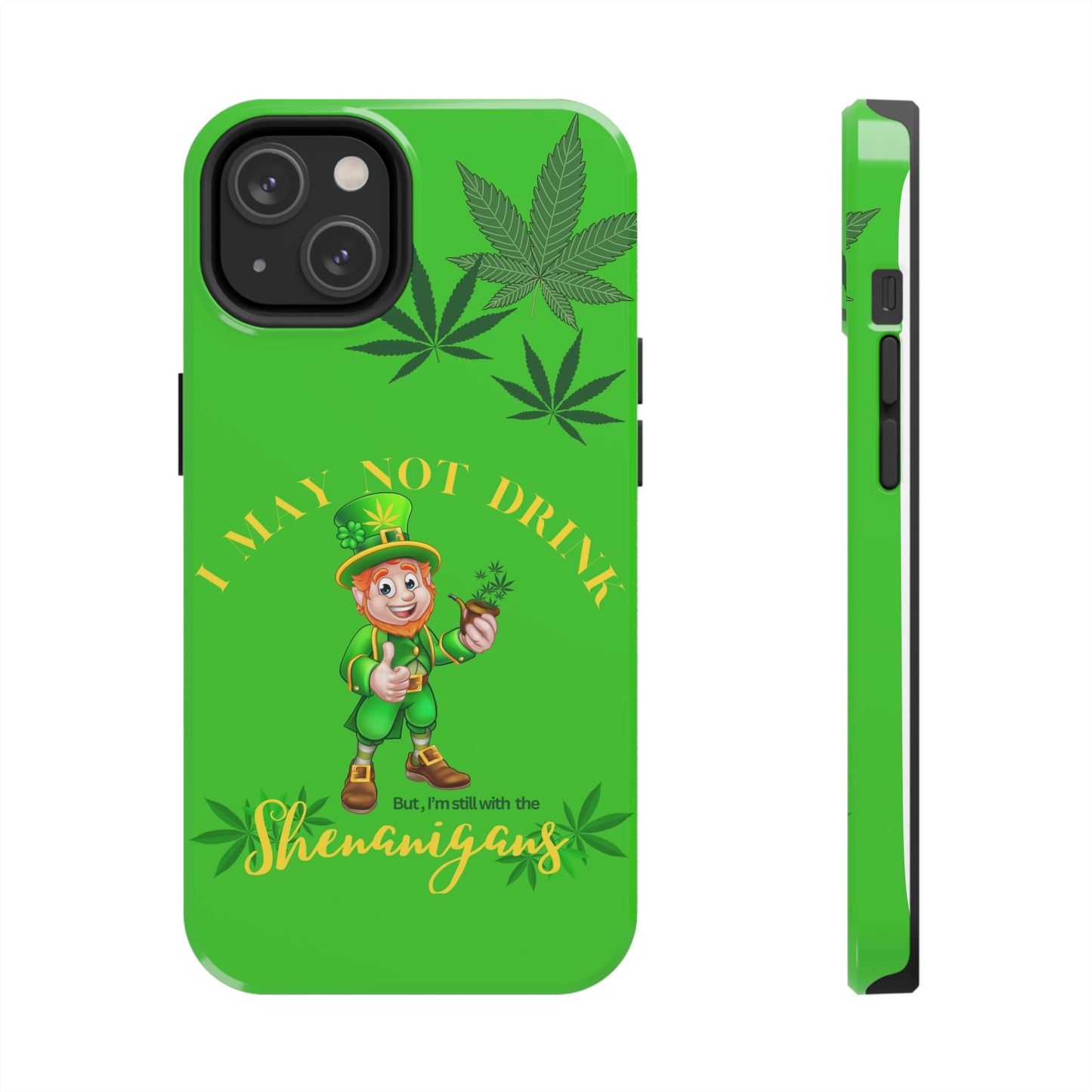Hemp leprechaun Tough IPhone Cases, Case-Mate