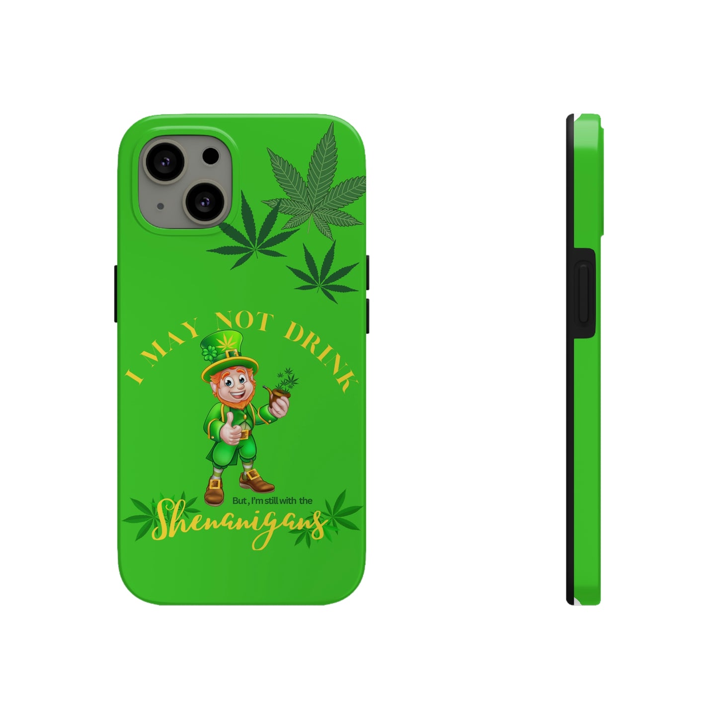 Hemp leprechaun Tough IPhone Cases, Case-Mate