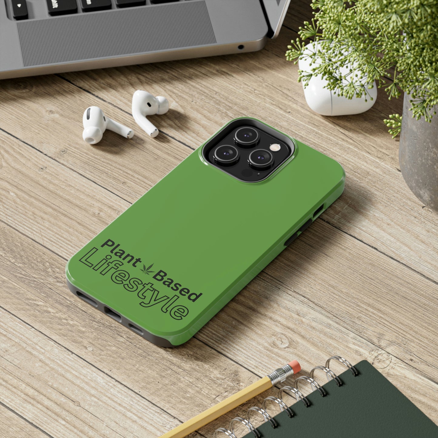 Plant based lifestyle Tough IPhone Cases, Case-Mate