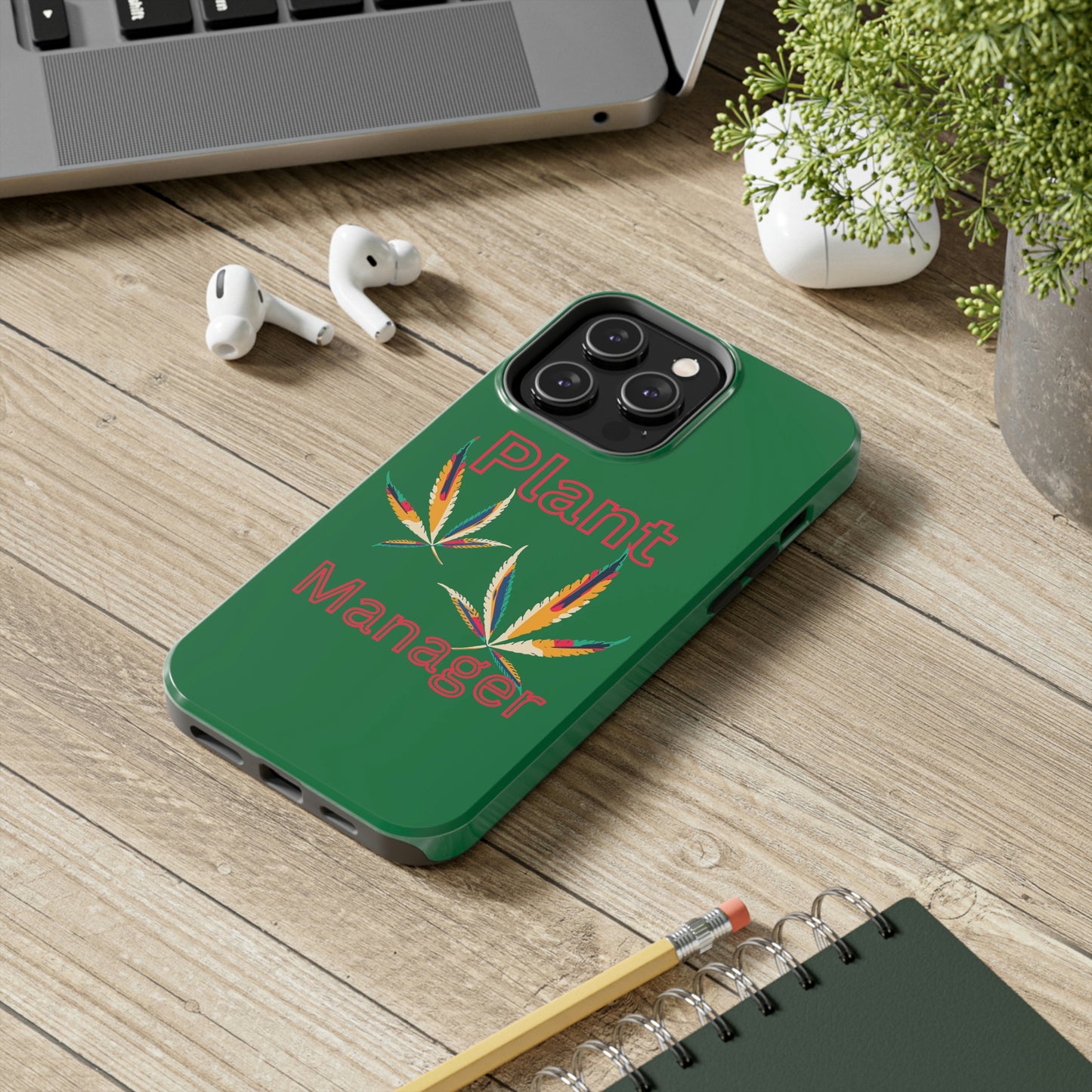 Plant manager Tough IPhone Cases, Case-Mate