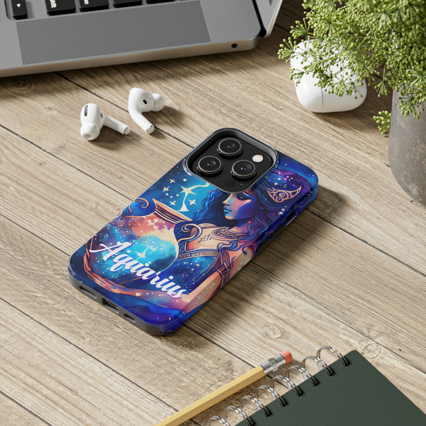 Aquarius Queen/ Tough IPhone Case/ Zodiac/ iphone accessories