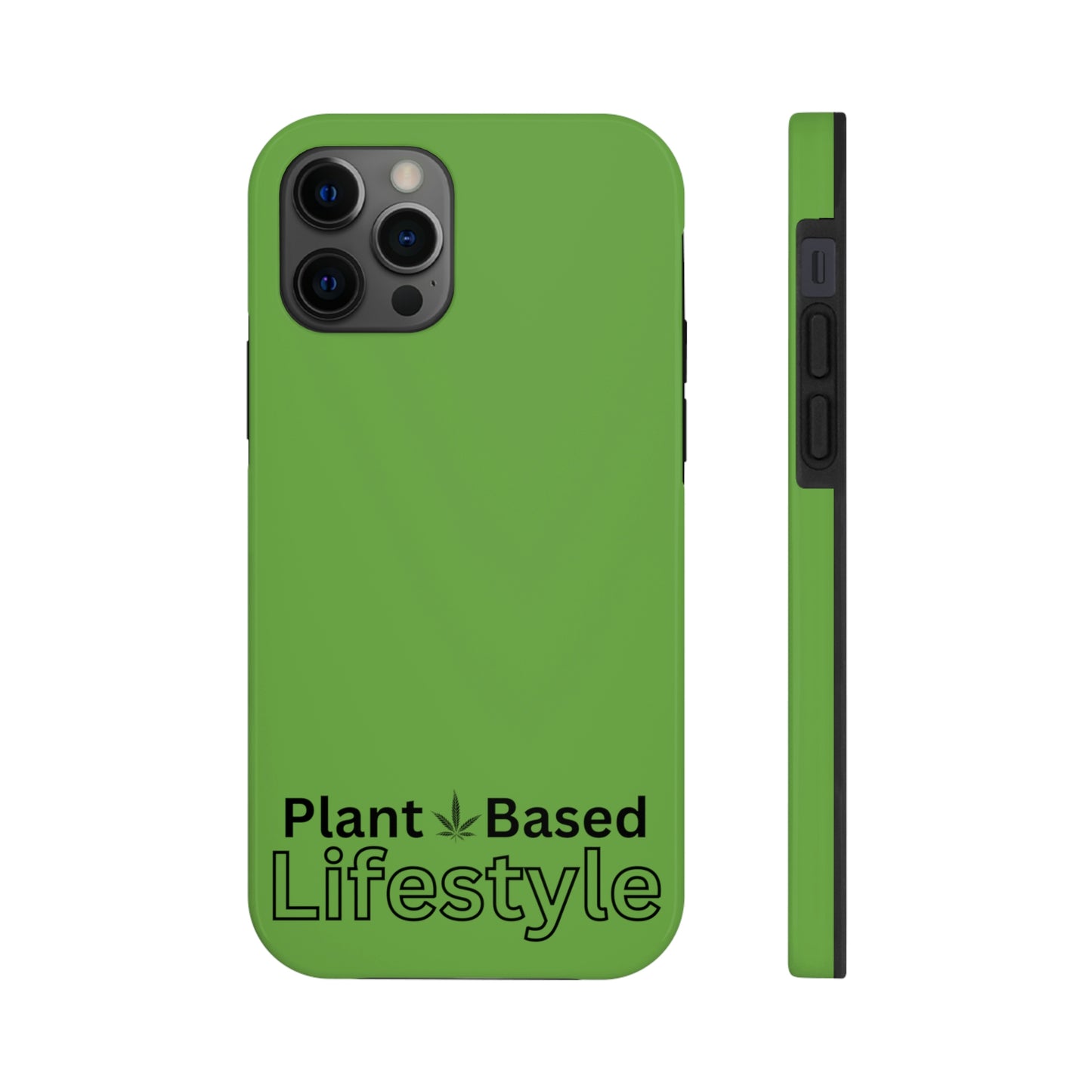 Plant based lifestyle Tough IPhone Cases, Case-Mate
