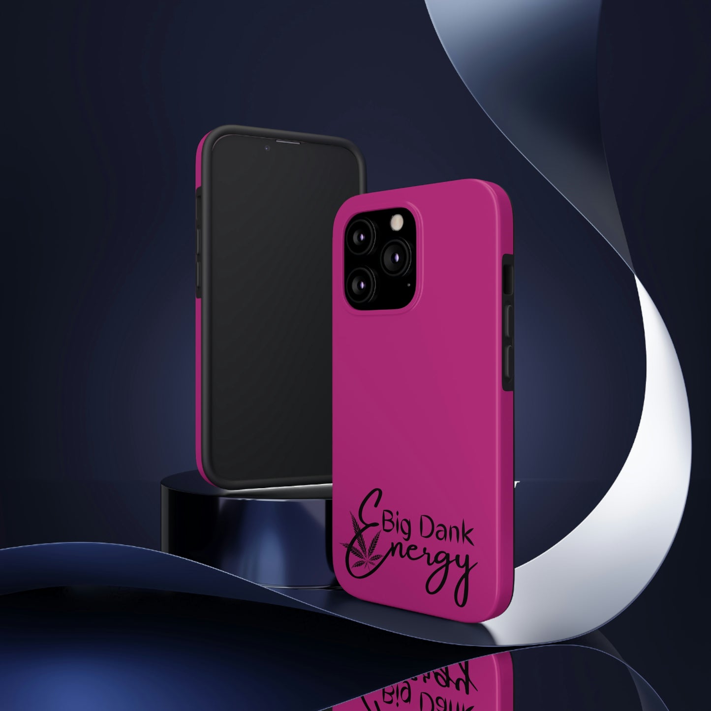 Big dank energy /pink Tough IPhone Cases, Case-Mate
