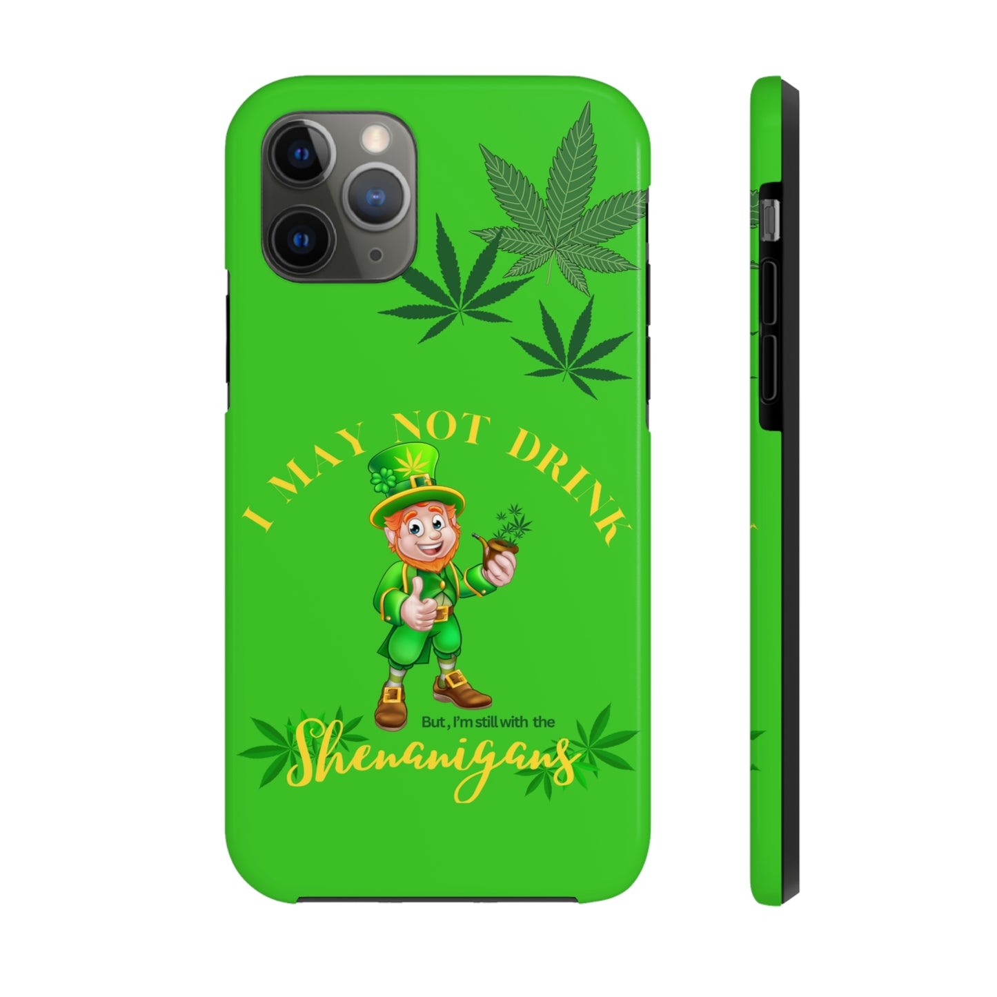 Hemp leprechaun Tough IPhone Cases, Case-Mate