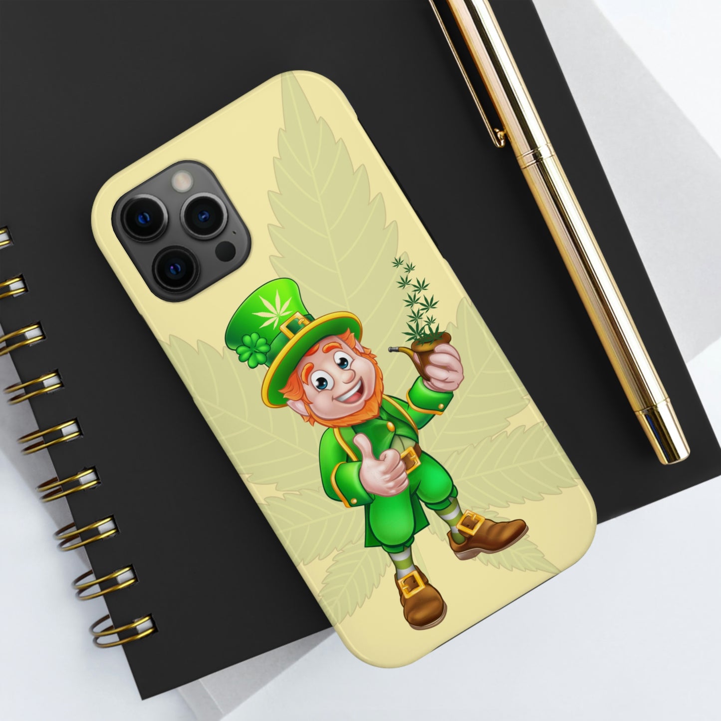 Hemp leprechaun Tough IPhone Cases, Case-Mate