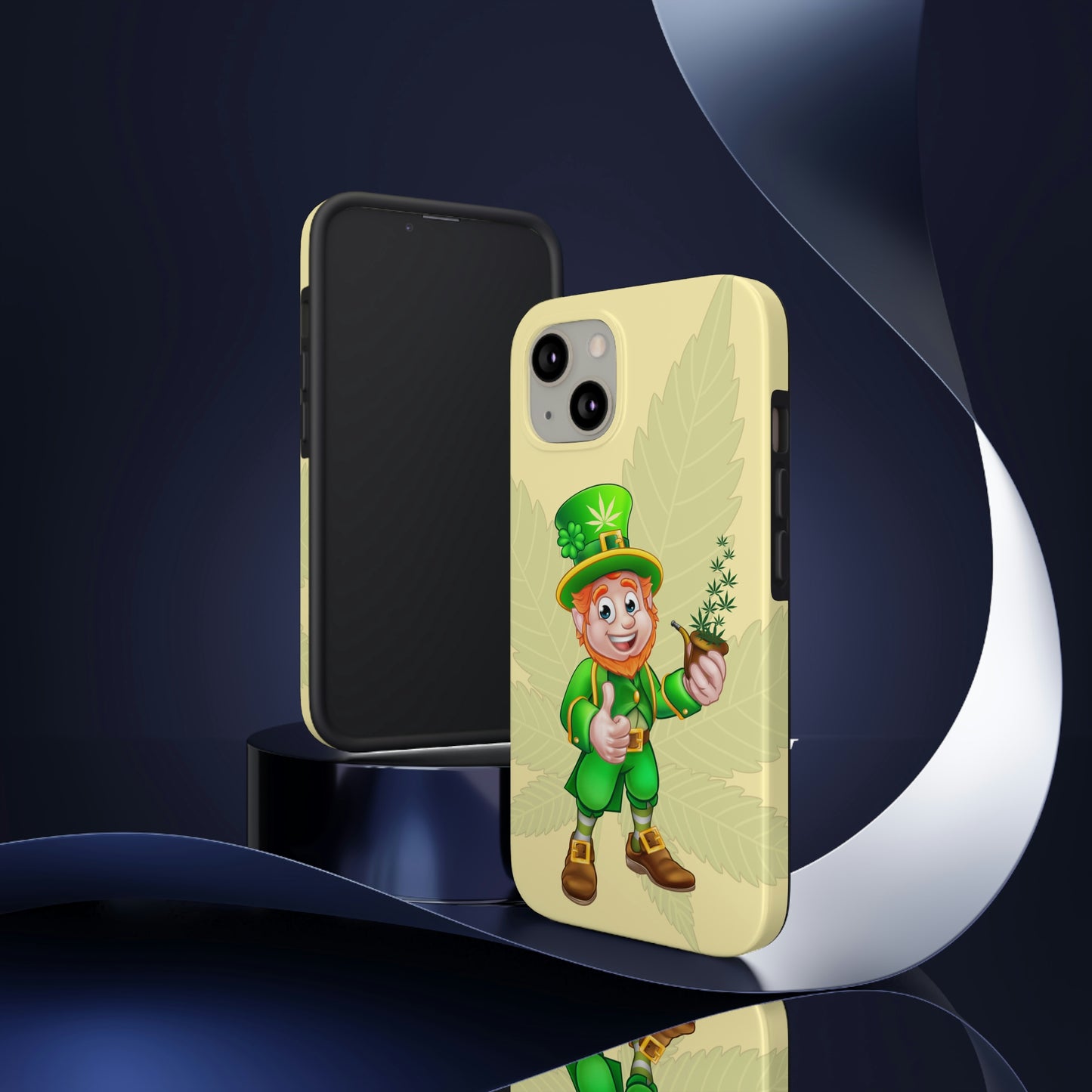 Hemp leprechaun Tough IPhone Cases, Case-Mate