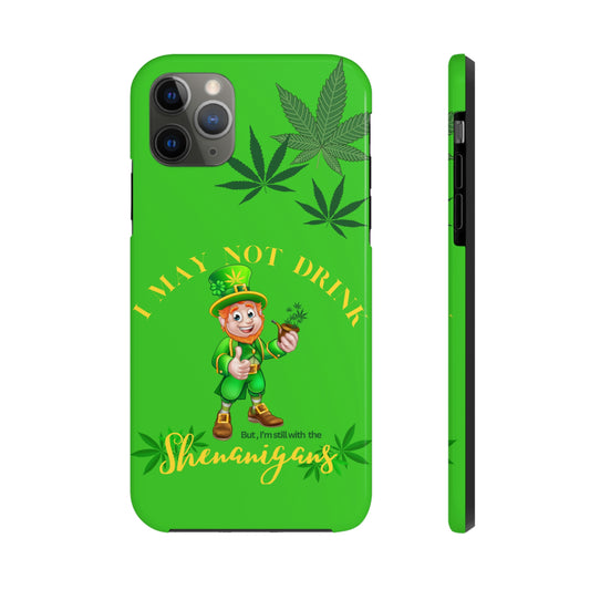 Hemp leprechaun Tough IPhone Cases, Case-Mate