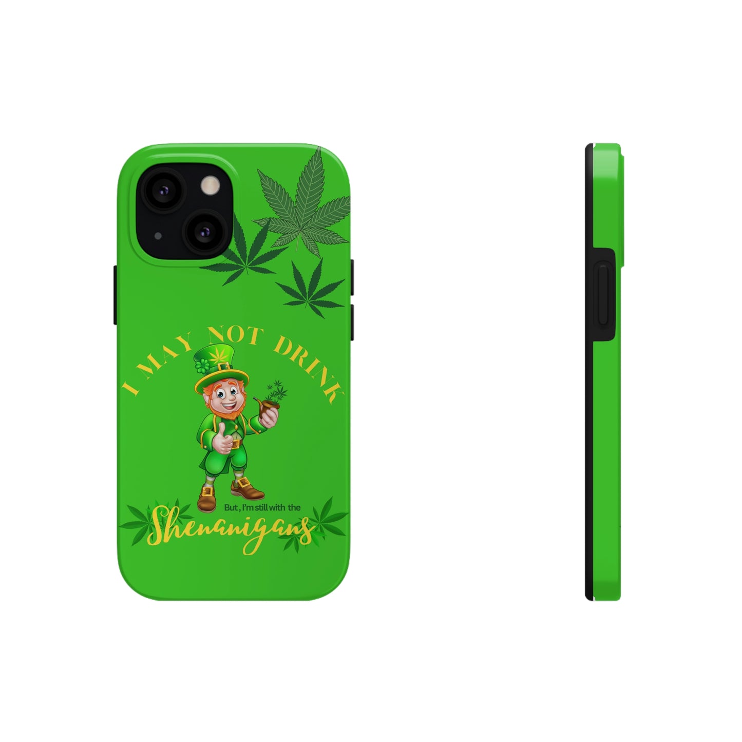Hemp leprechaun Tough IPhone Cases, Case-Mate