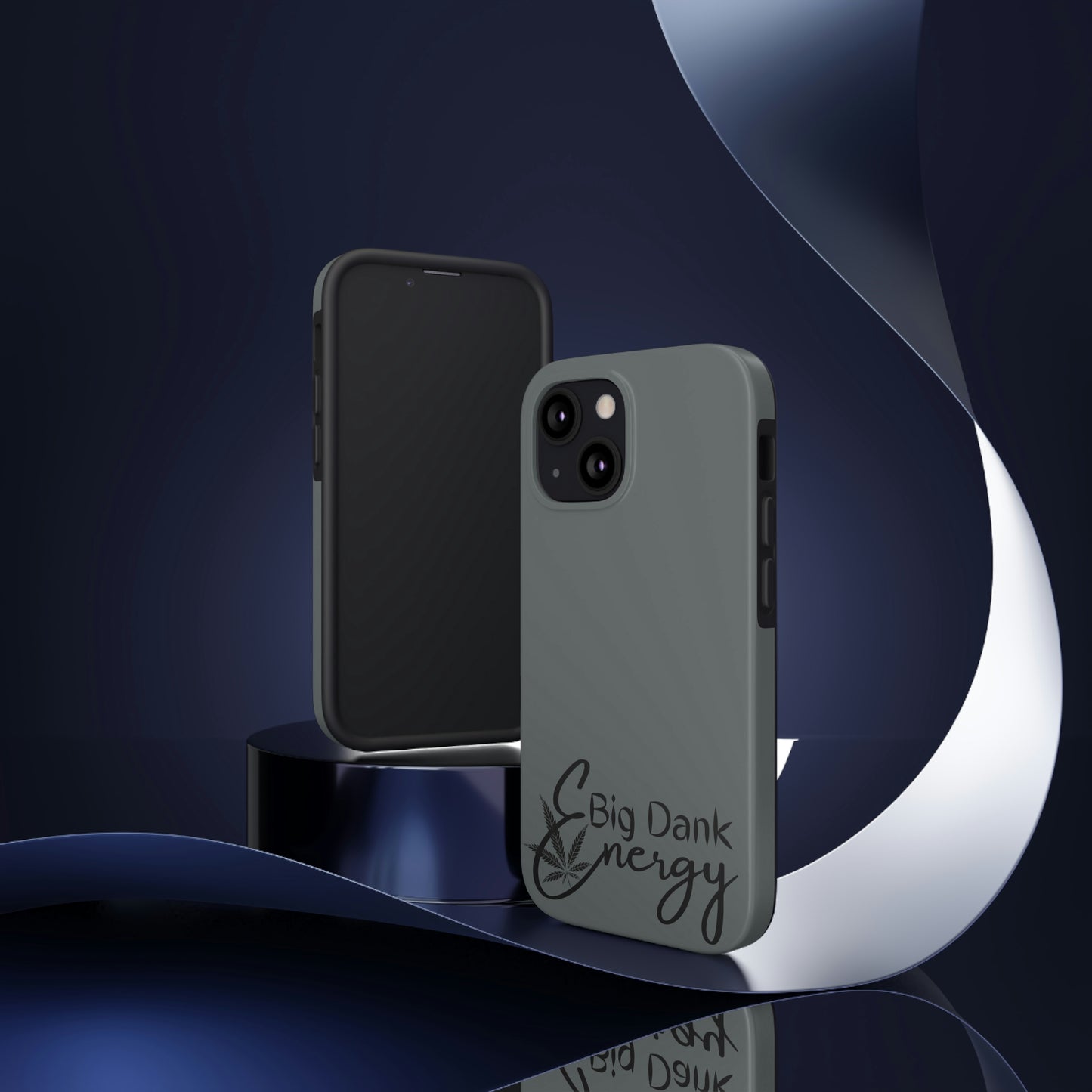Big dank energy/ grey Tough IPhone Cases, Case-Mate