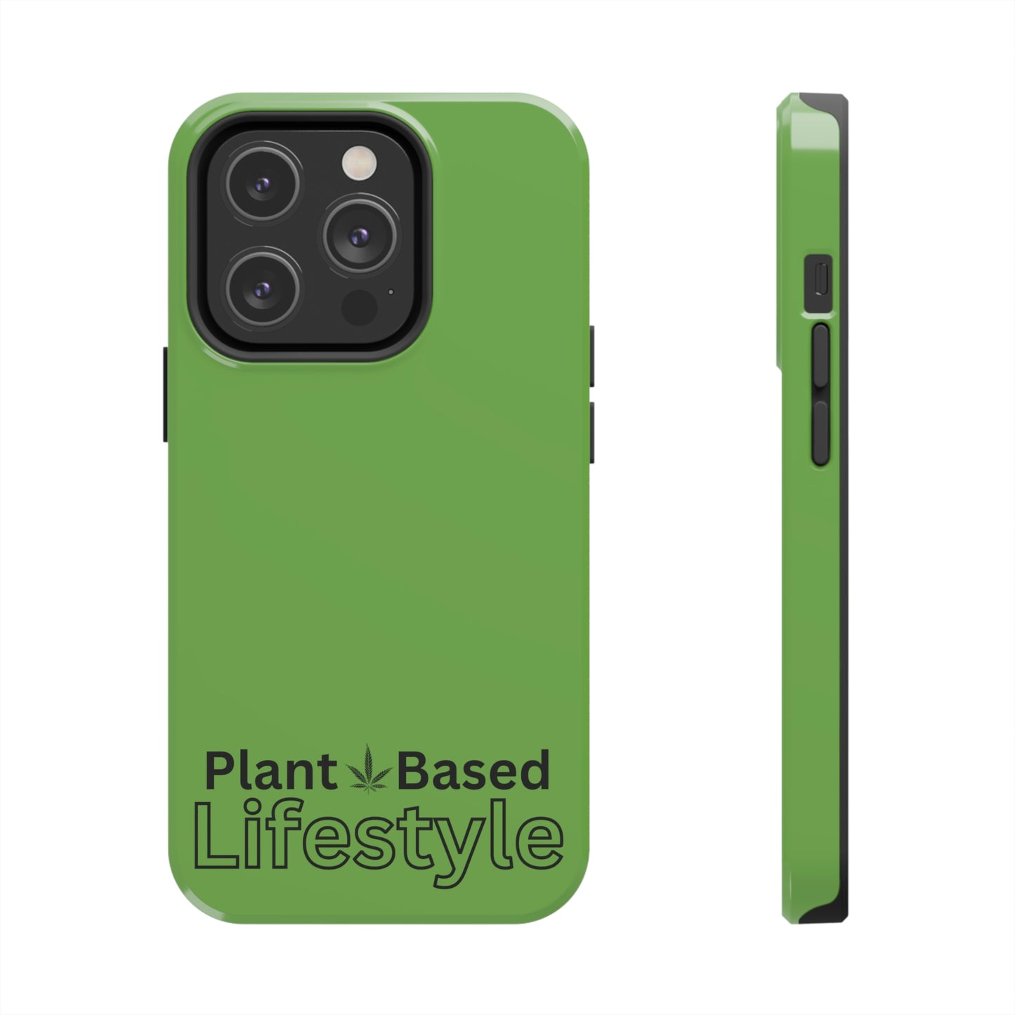 Plant based lifestyle Tough IPhone Cases, Case-Mate