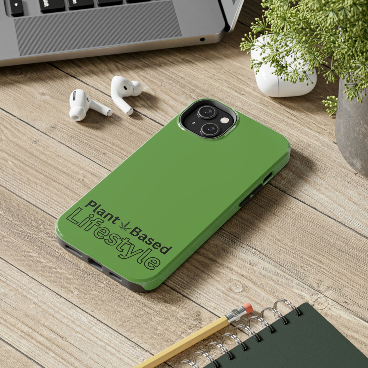 Plant based lifestyle Tough IPhone Cases, Case-Mate