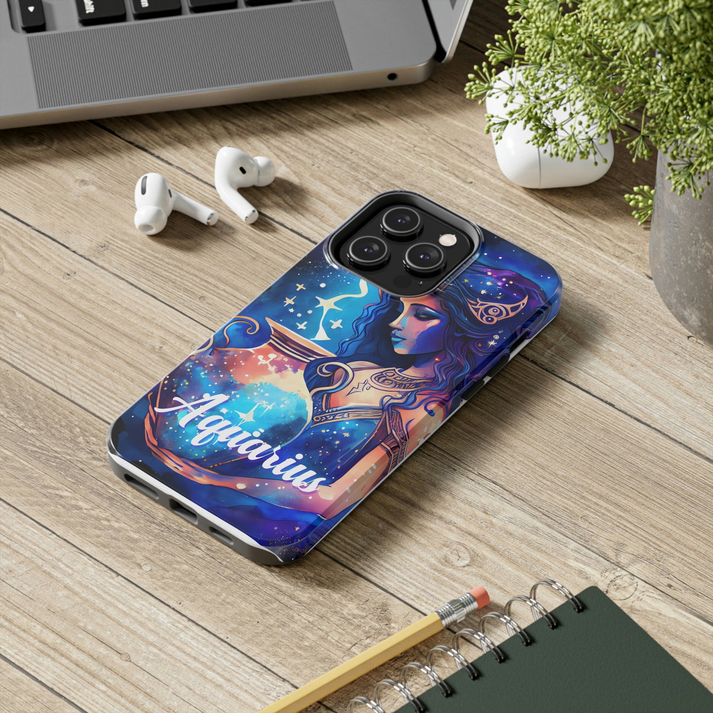 Aquarius Queen/ Tough IPhone Case/ Zodiac/ iphone accessories