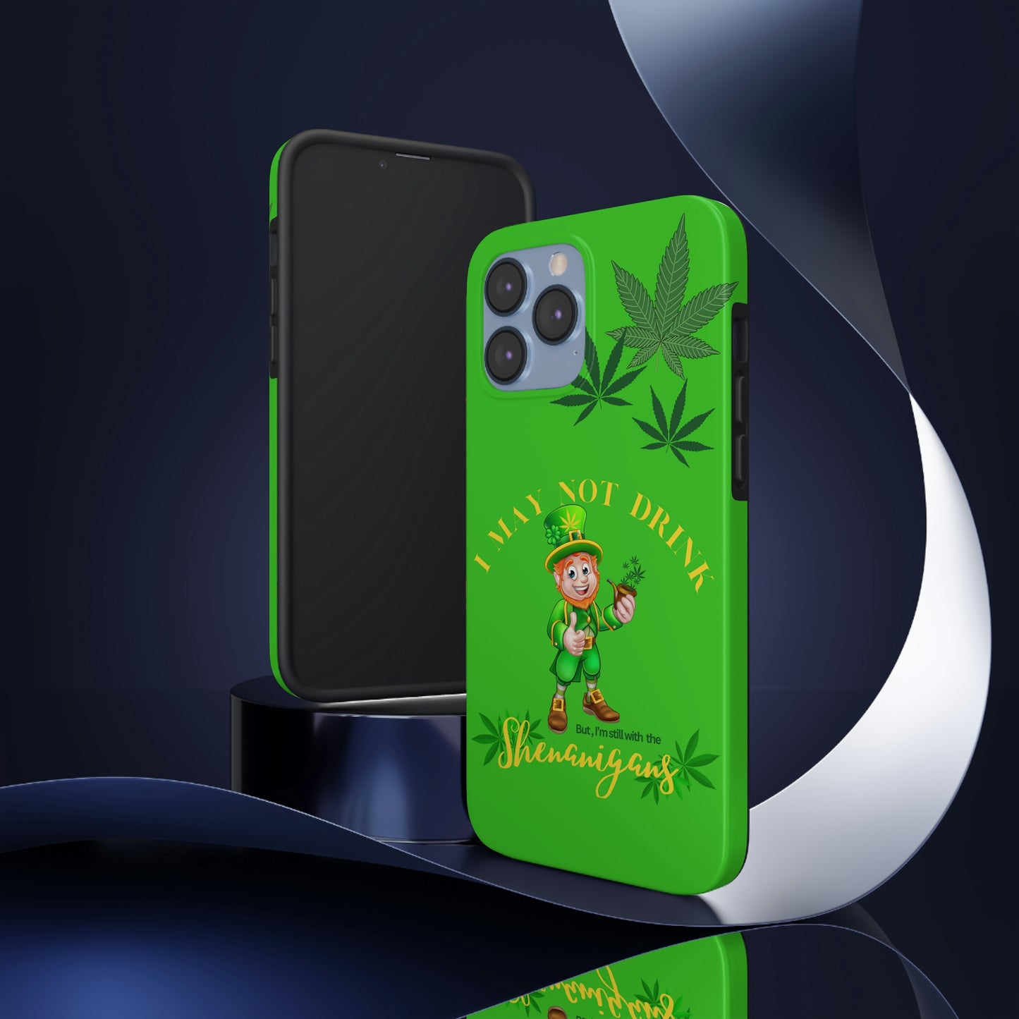Hemp leprechaun Tough IPhone Cases, Case-Mate